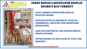 Inert Detonator Display Board