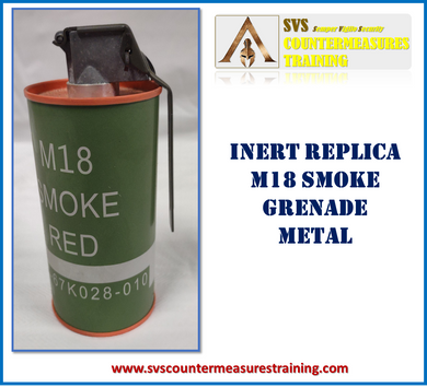 Inert Replica M18 Smoke Grenade RED