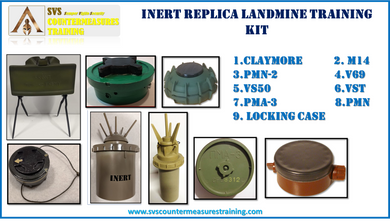 Inert Replica Landmine Training Kit