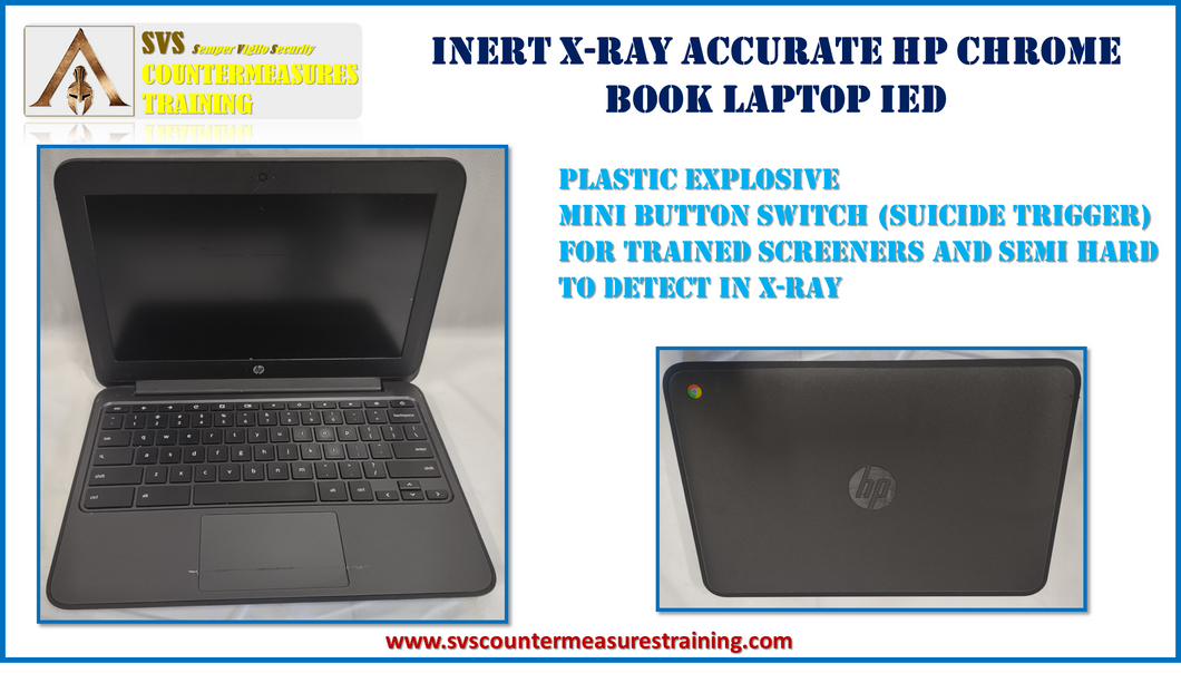 Inert Laptop Computer HP Chromebook IED