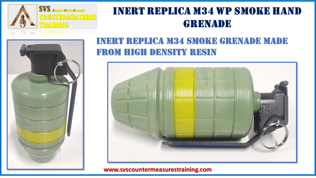 Inert Replica M34 WP Grenade