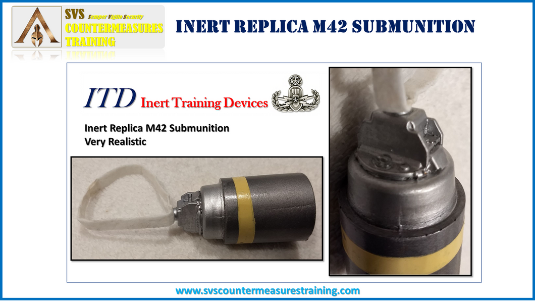 Inert Replica M42 Submunition