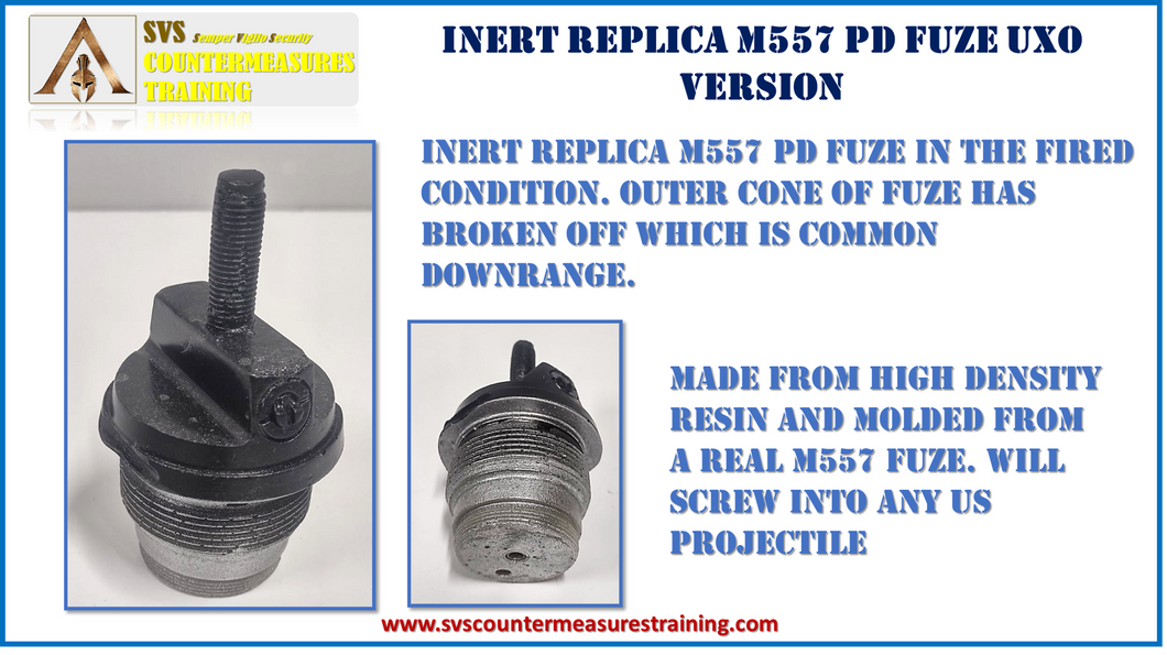 Inert Replica M557 PD fuze UXO