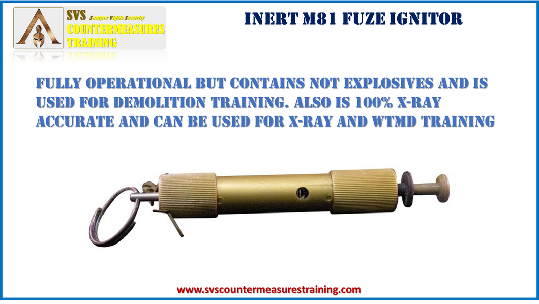 Inert M81 Fuze Ignitor