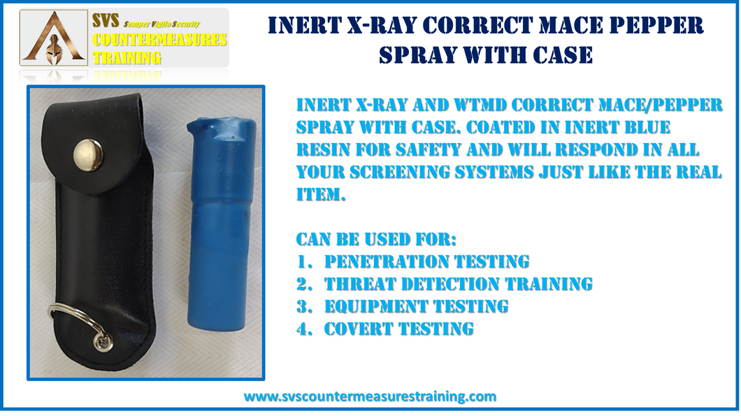 INERT Mace Pepper Spray