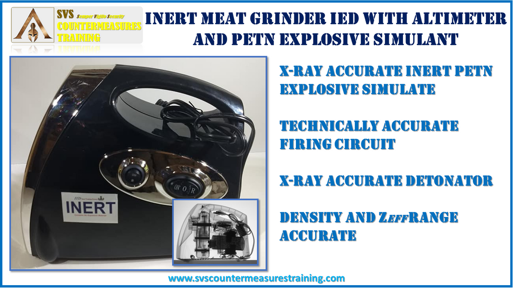 INERT Meat Grinder IED