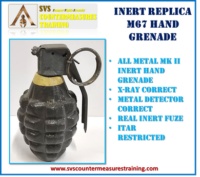 Inert Replica MK II Hand Grenade Deluxe