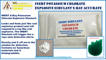 INERT Potassium Chlorate X-Ray Accurate Explosive Simulant