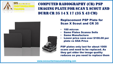 PSP Plate For Scan X Scout and CR 35