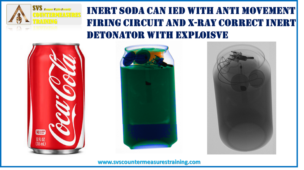 INERT Soda Can IED