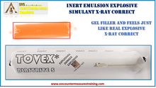 INERT Emulsion TOVEX Explosive X-Ray Accurate Simulant