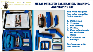 Walk Through and Hand Held Metal Detector Train the Trainer Course